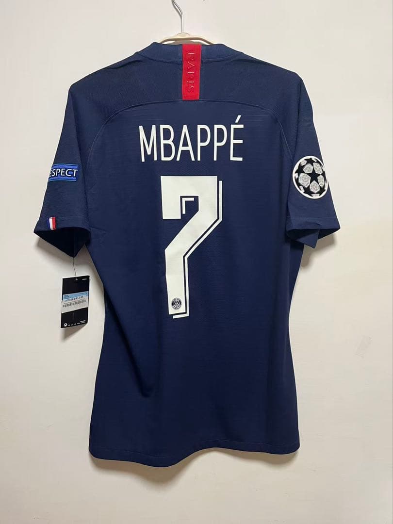 選手支給品 パリ・サンジェルマン 19-20 Mbappé 7 シャツ