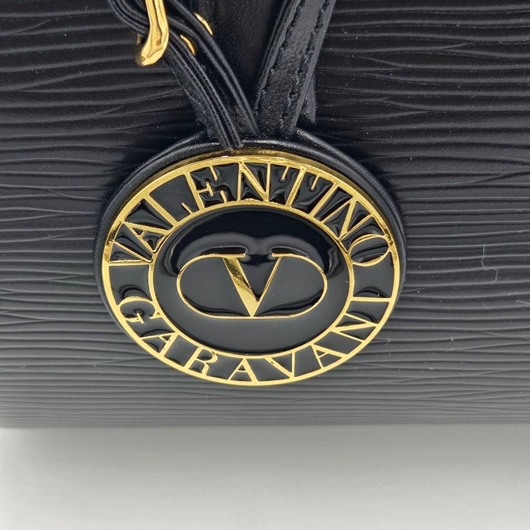 【極美品】 VALENTINO　GARAVANI 2way ミニボストンバッグ