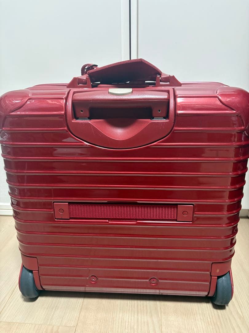 廃盤RIMOWAサルサデラックスビジネストロリー25L赤853.40