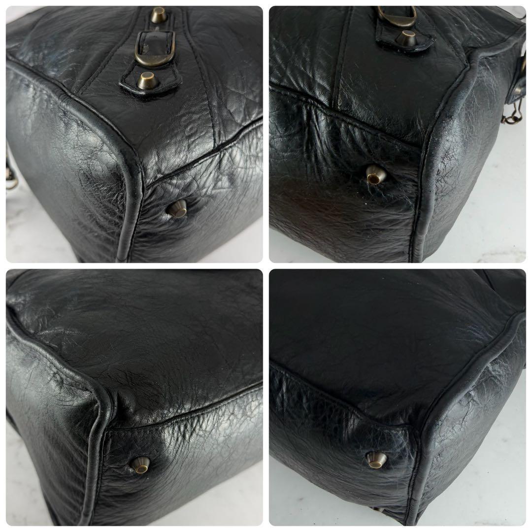 バレンシアガ ザシティ ミディアム 2way ショルダーバッグ ハンドバッグ