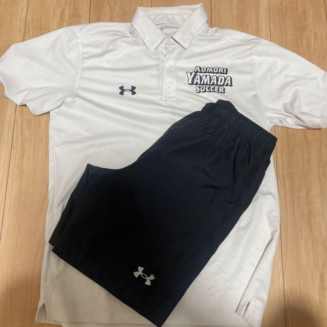 青森山田高校サッカー部　ポロシャツ上下