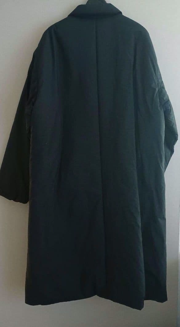 新品　ブラック　黒　アンフィーロ　HOTPIA 中綿　軽量　ロング コート