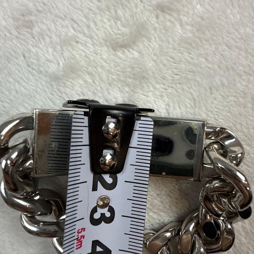 クリスチャンディオール ID プレート 喜平 ブレスレット