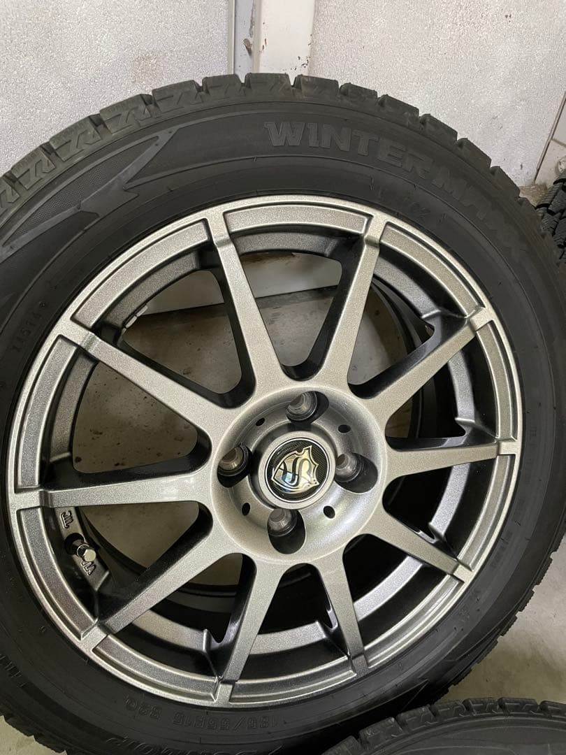 スタッドレスタイヤホイールセット 185/55/15 4本セット