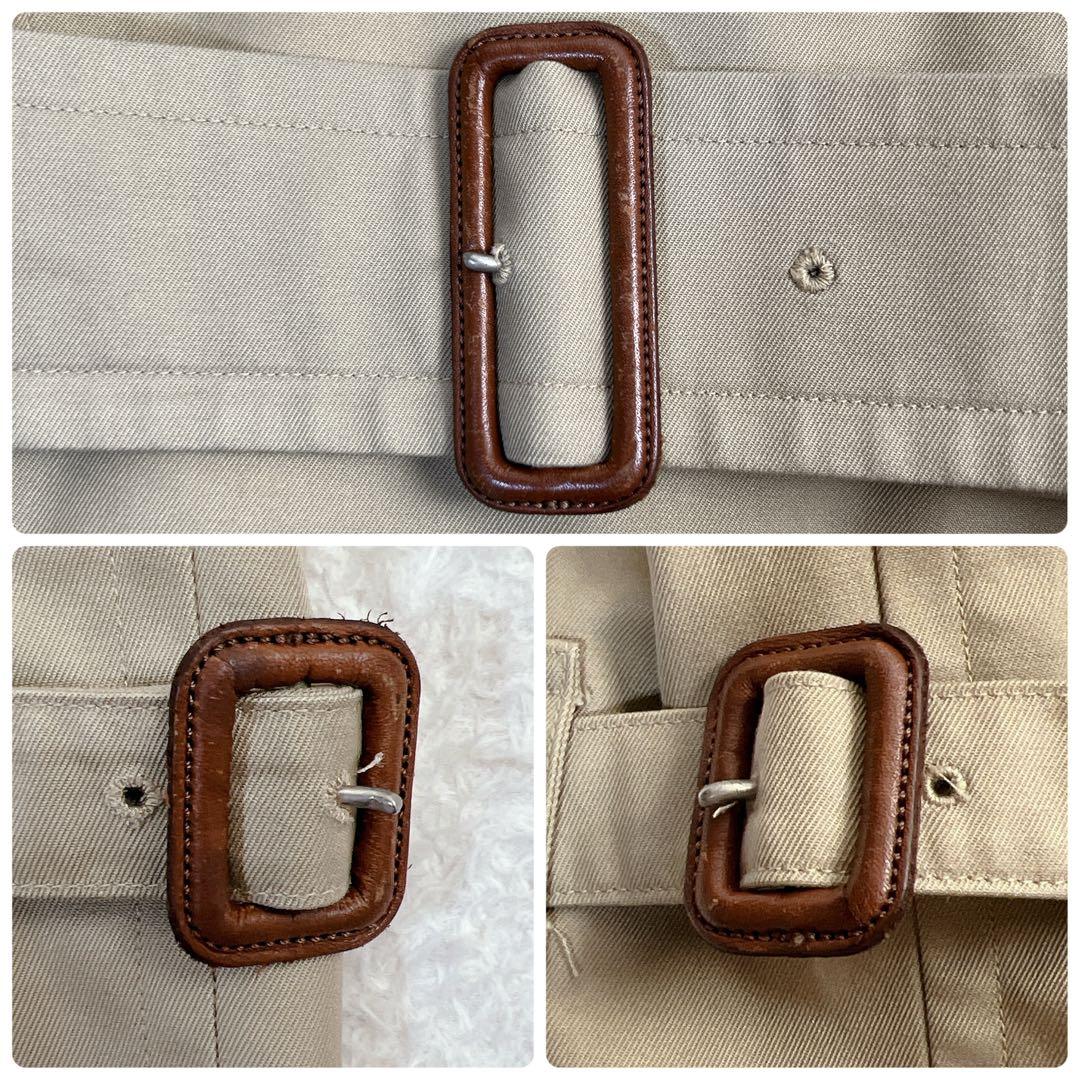 美品✨バーバリー ロング トレンチコート ハニーベージュ ウールライナー XL