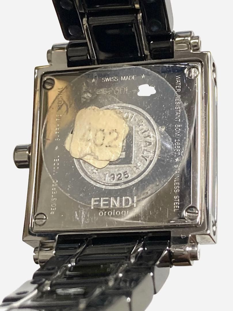 美品！　FENDI フェンディ　オロロギ　セラミック　ブラック　レディース腕時計