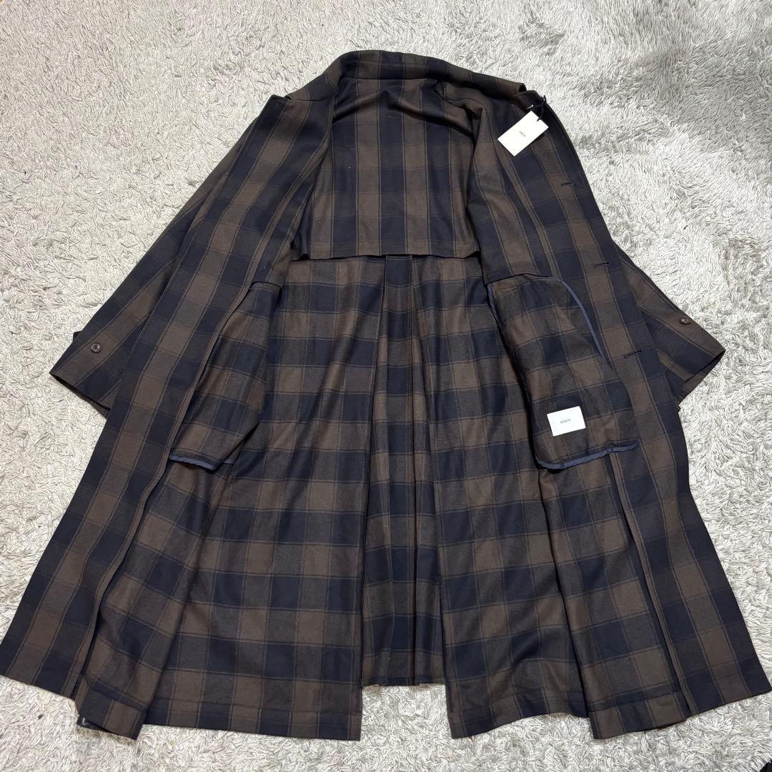 stein シュタイン OVERLAPPED BALMACAAN COATウール