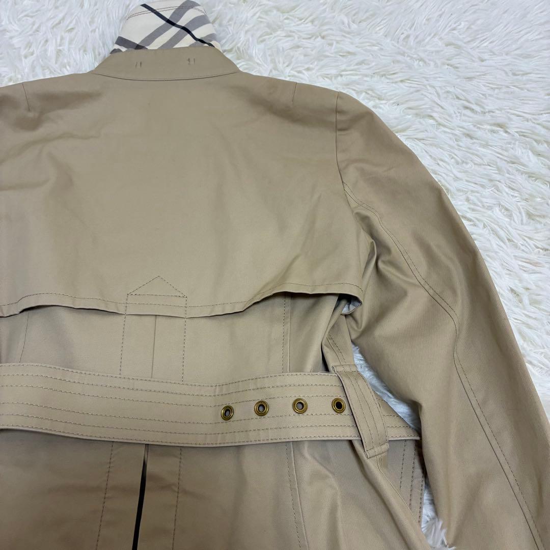 BURBERRY BLUE LABEL　トレンチコート　ライナー付　ベルト　38
