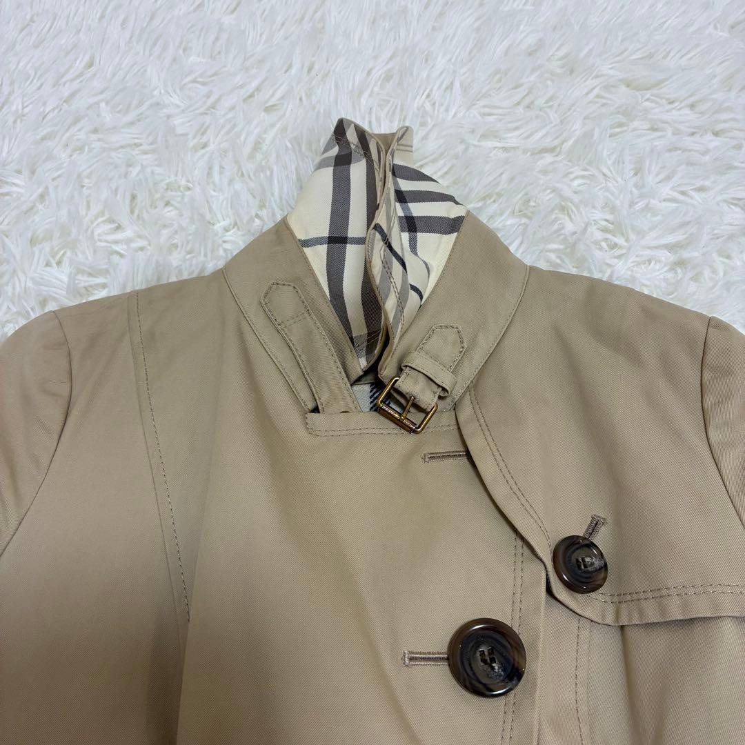 BURBERRY BLUE LABEL　トレンチコート　ライナー付　ベルト　38