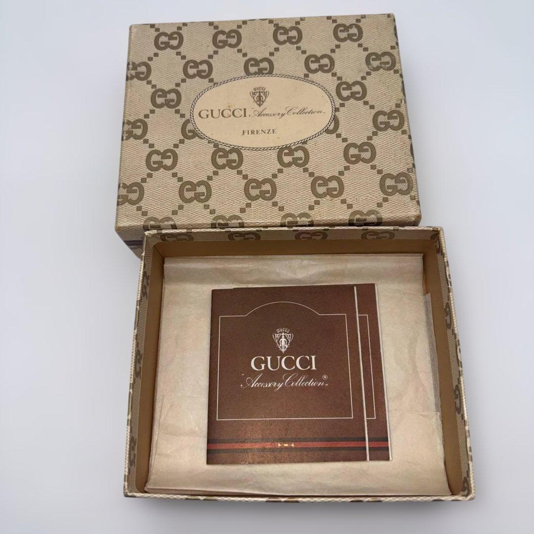 GUCCI GGモノグラム 二つ折り財布