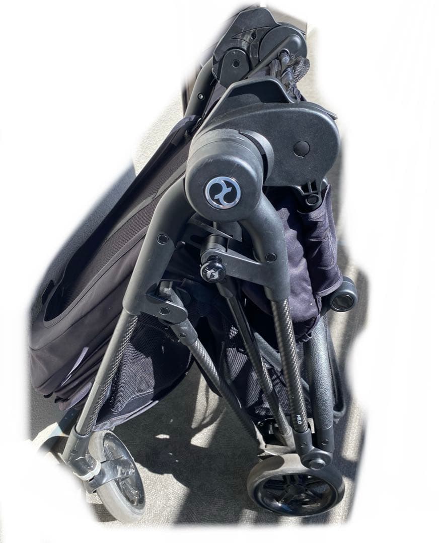 n*a様 3点セット　cybex メリオカーボン①ベビーカー　②フットマフ　③エ