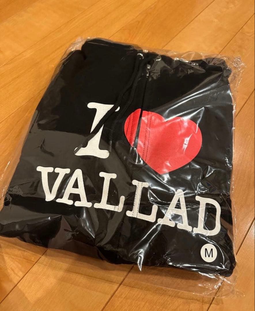 最安 値下げ 早い者勝ち I LOVE VALLAD ZIP HOODIE M