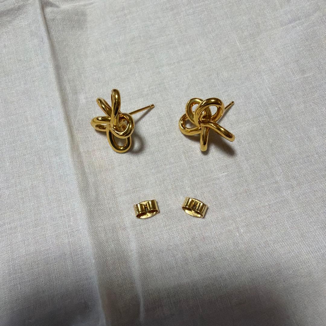 【別注】TOMORROWLANDフィリップオーディベールフラワーモチーフピアス