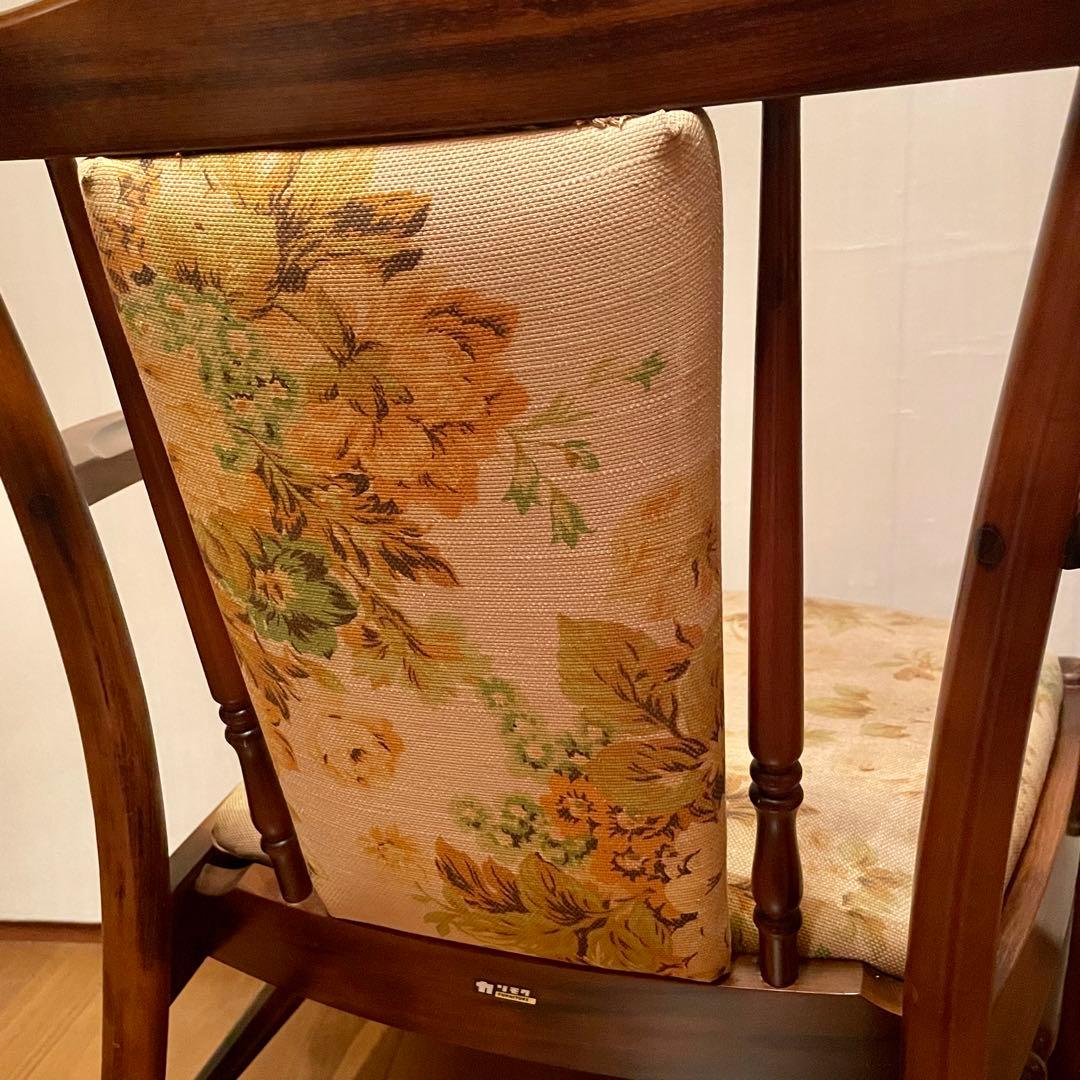 【カリモク】\"コロニアル\" WC0020GK ラウンジチェア No.2