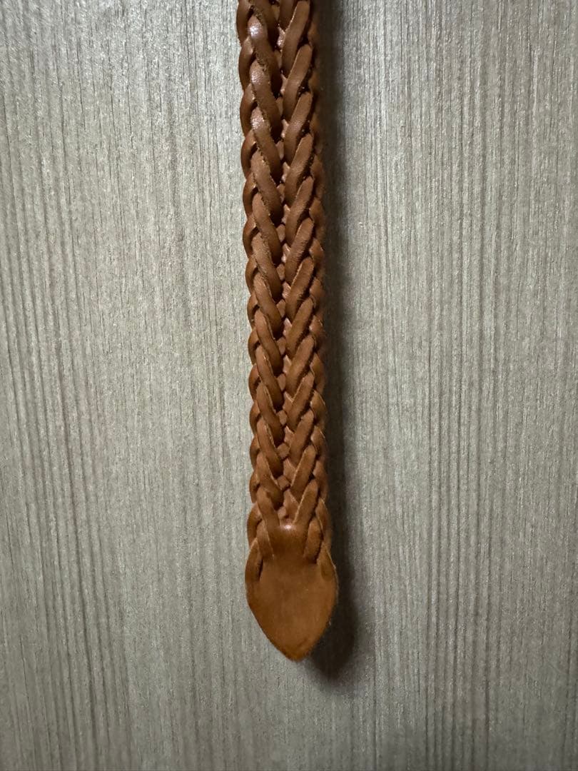 ホワイトハウスコックス レザーメッシュベルト32