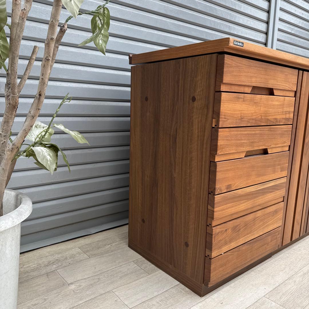 karimoku ソリッド　ウォールナット　テレビボード サイドボード　デスク