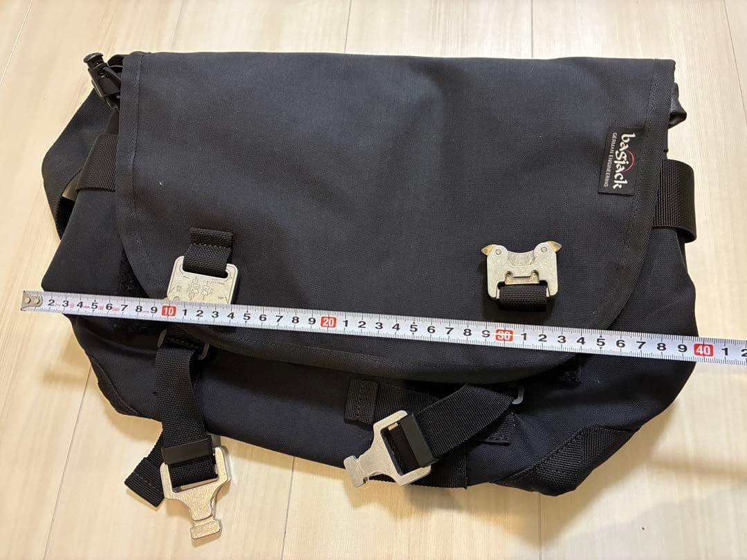 bagjack ブラック メッセンジャーバッグ