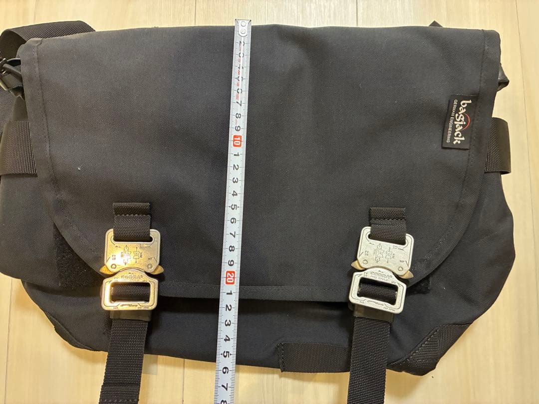bagjack ブラック メッセンジャーバッグ