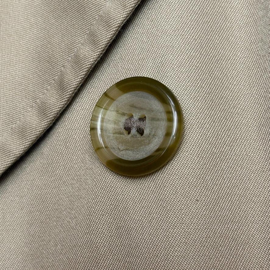 良品 バーバリー ベルト付 トレンチコート ベージュ ロング L~LL相当