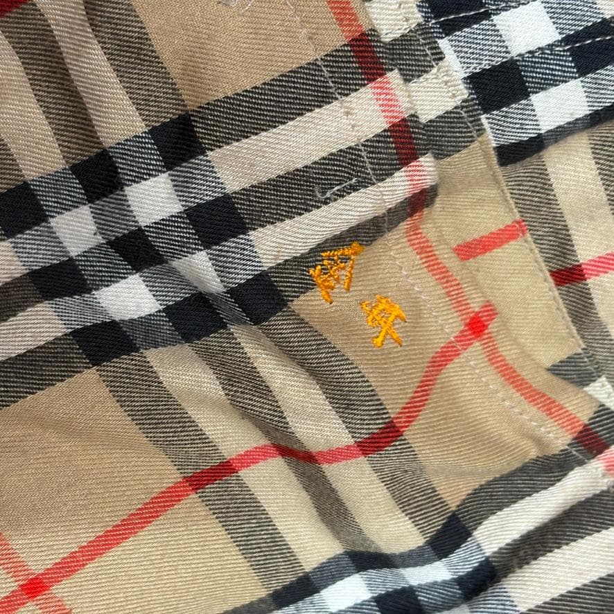 良品 バーバリー ベルト付 トレンチコート ベージュ ロング L~LL相当