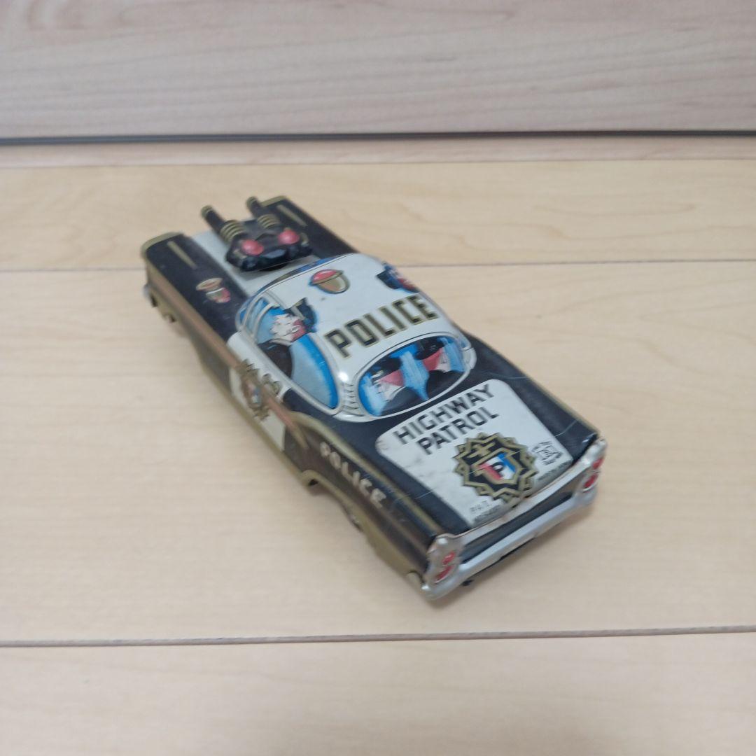 野村トーイ製 ビンテージのブリキ製パトカー
