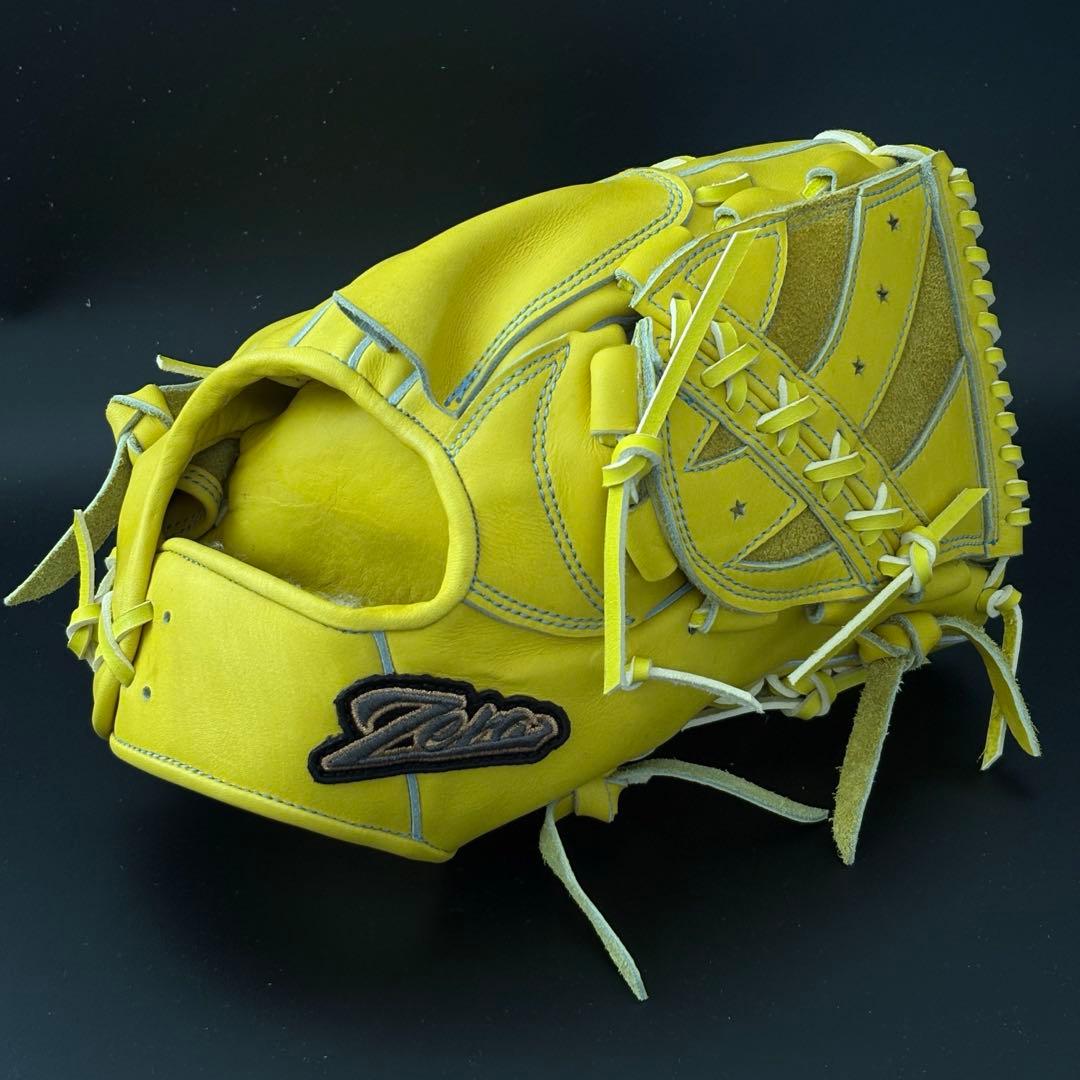 新品　高校野球対応　硬式投手用グローブ　湯もみ型付け済み