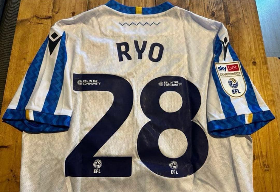 ガンバ大阪　初瀬亮 選手 シェフィールド・W ユニフォーム