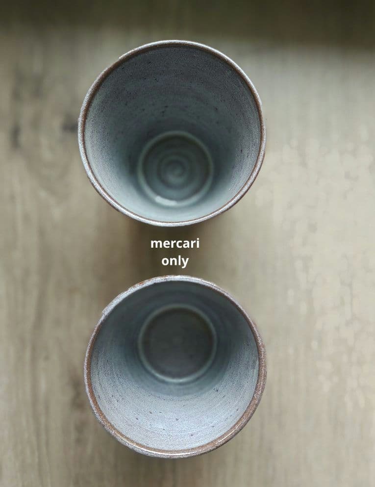 【じゅんさま専用です】薄灰茶　象嵌リーフ深皿26.5cm2枚・湯のみ二つ