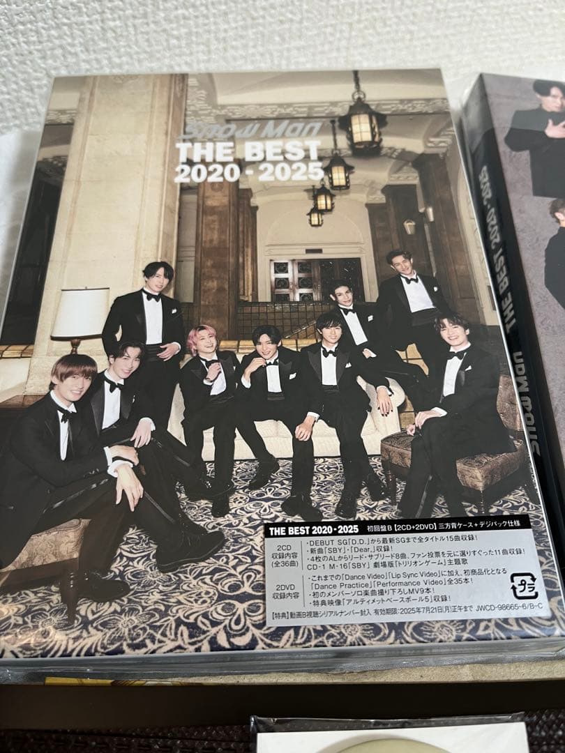  Man 3形態セット売⭐️THE BEST 2020-2025 アルバム