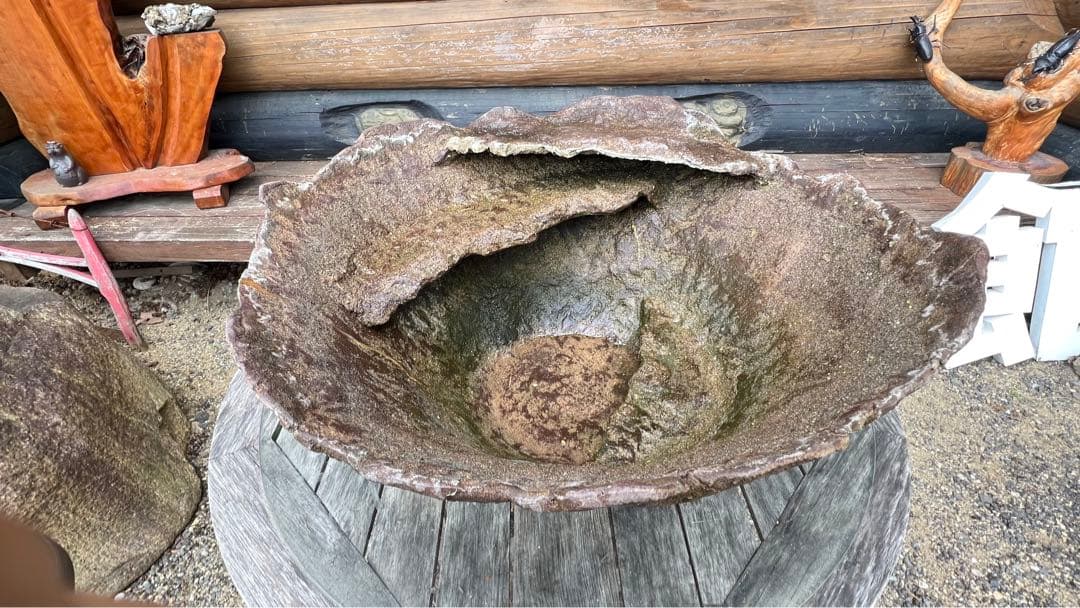 オリジナル手造りメダカ鉢