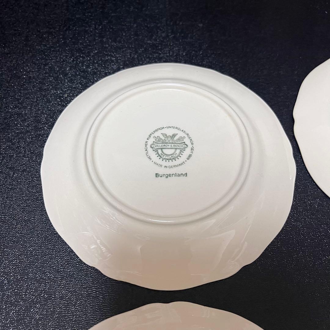 A ビレロイ＆ボッホ ブルゲンランド ブレッドプレート6枚 16cm