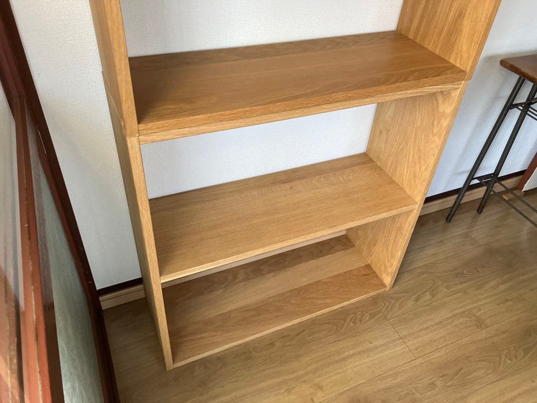 無印良品　スタッキングシェルフ・ワイド・2段&3段セット