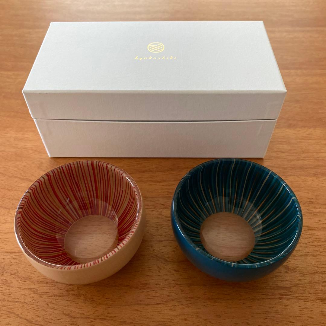 hyakushiki 蕾　クリスタルボウルS2点