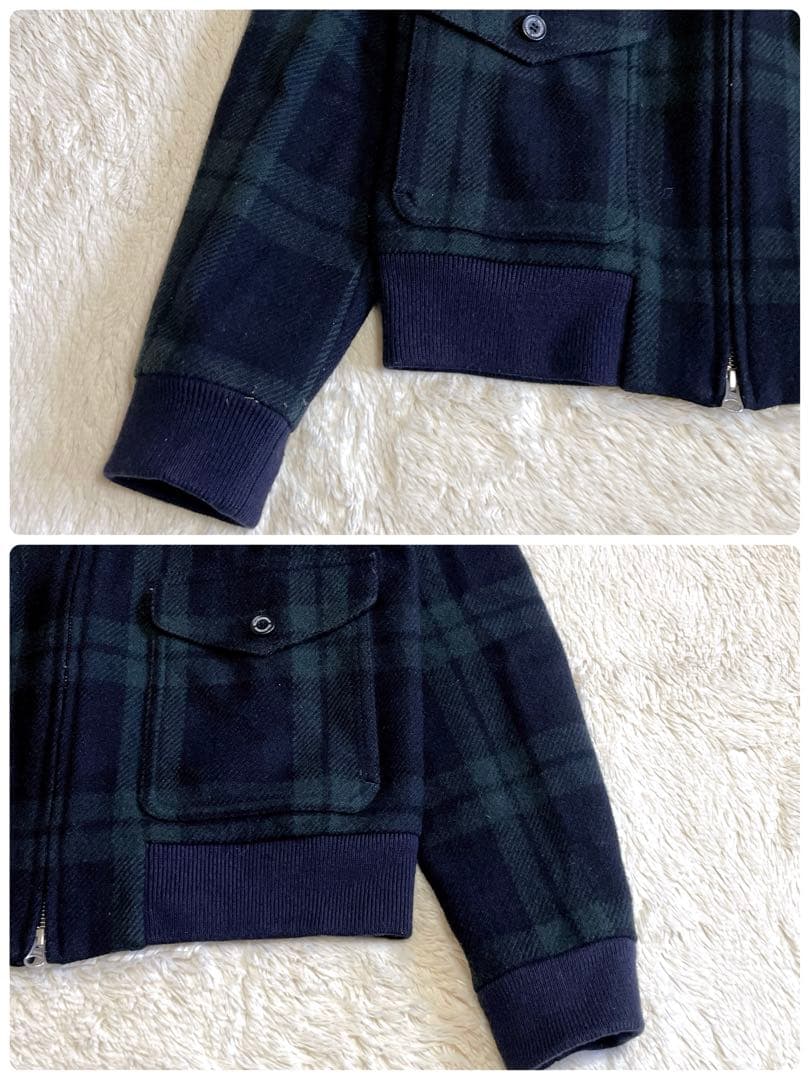 美品 トラディッショナル ウェザーウェア ブラックウォッチ スイングトップ