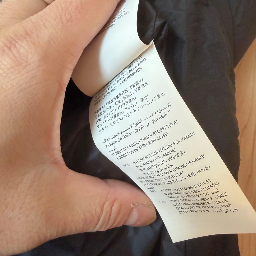 TATRAS タトラス　ダウンベスト　フードファー付き　黒