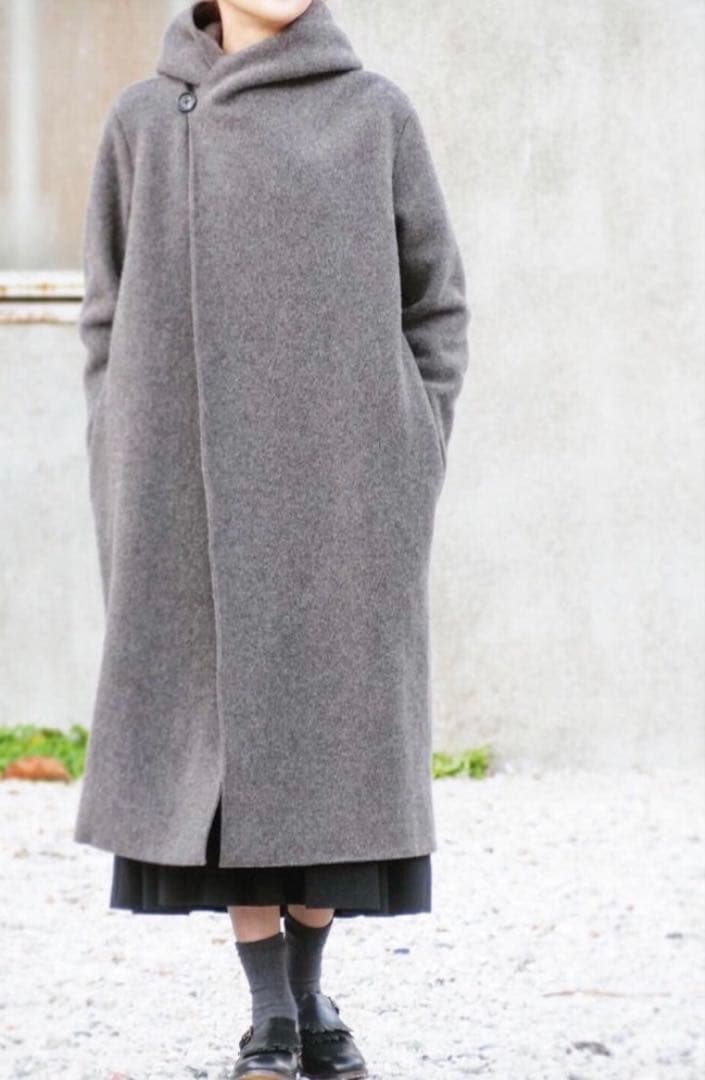 オールドマンズテーラー ウールコート M グレージュ