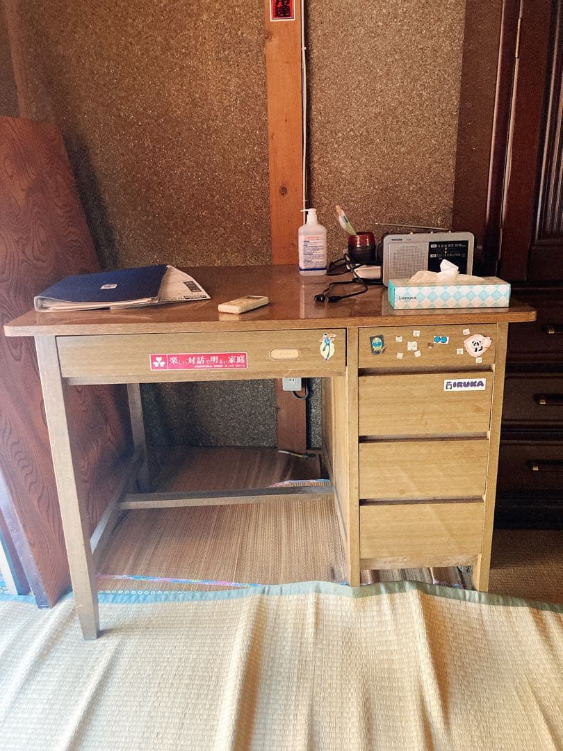 レトロ　勉強机　テーブル　インテリア