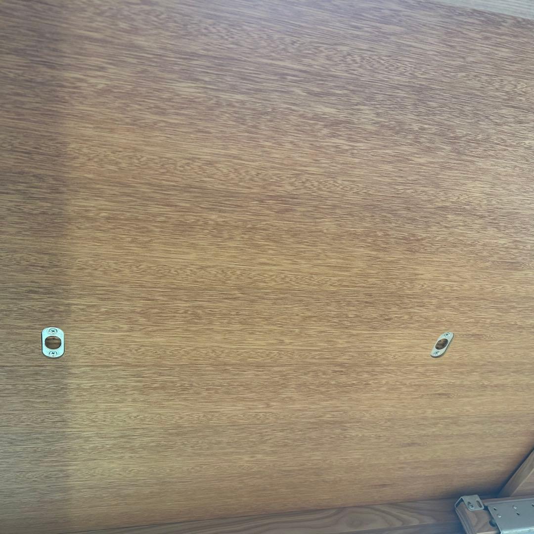 伸縮式テーブル　天然木　辻製作所　W1300〜2050 伸長　ダイニングテーブル