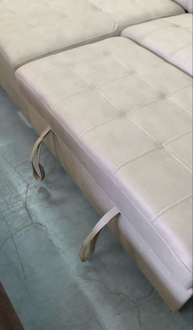 新品未使用　ソファ　ソファベッド　 収納箱　￼USBポート付き　(滋賀県内のみ)