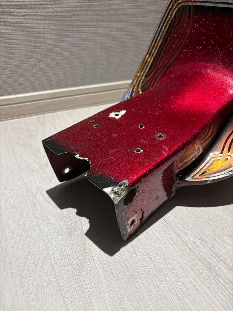 LOOTS 赤 テール カウル バイク 旧車