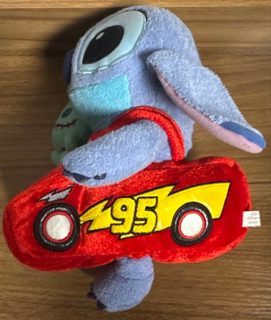 スティッチ×カーズ コラボぬいぐるみ 限定品