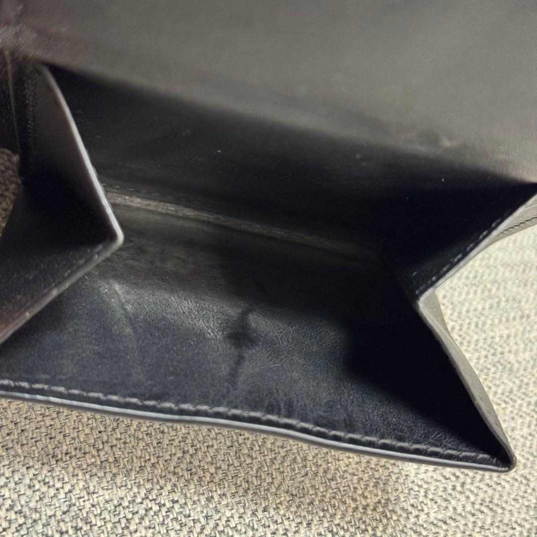 LOEWE ロエベ アナグラム バイフォールド  ウォレット ブラック