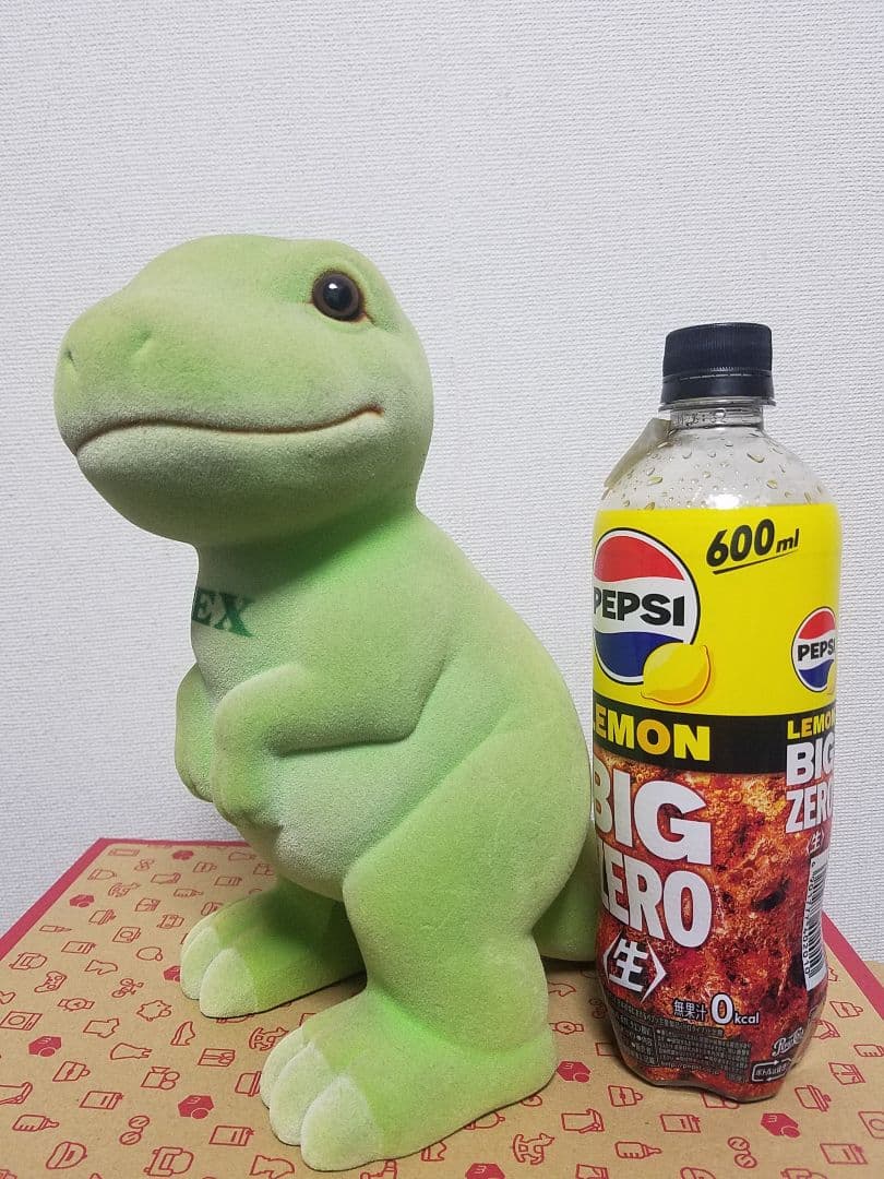 近日出品停止 REX恐竜物語 レックス 陶器製フロッキー人形 置物 REX 映画