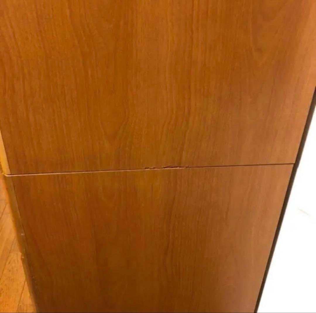 アルダー無垢材7段チェスト タンス(引取歓迎)