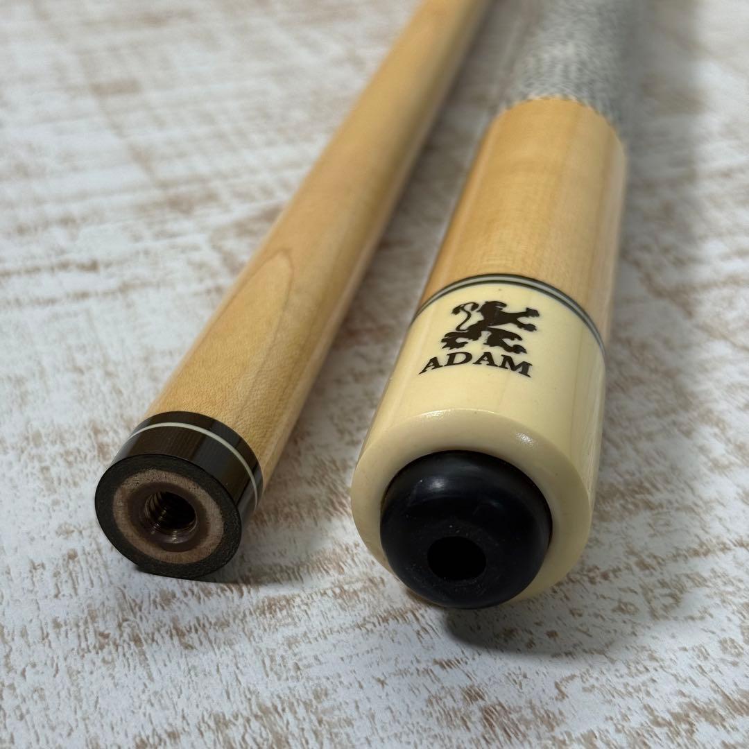 美品　ADAM アダム ビリヤードキュー　シャフト　ケース付き