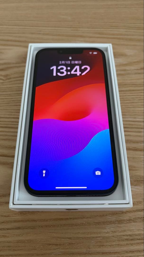 iPhone13 ミッドナイト　128GB