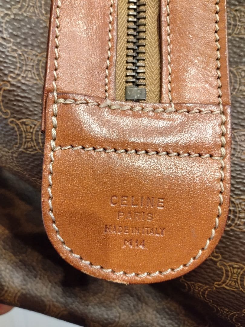 CELINE ボストンバッグ マカダム