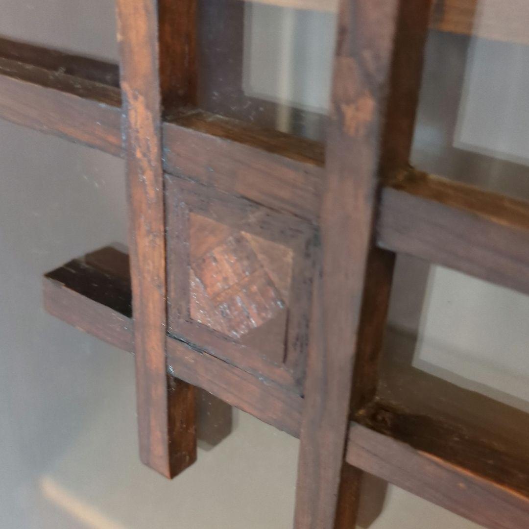 アンティーク キャビネット 昭和レトロ 戸棚 木製 大正 和家具 食器棚