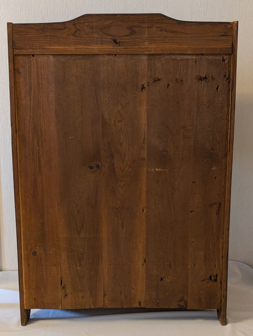 アンティーク キャビネット 昭和レトロ 戸棚 木製 大正 和家具 食器棚