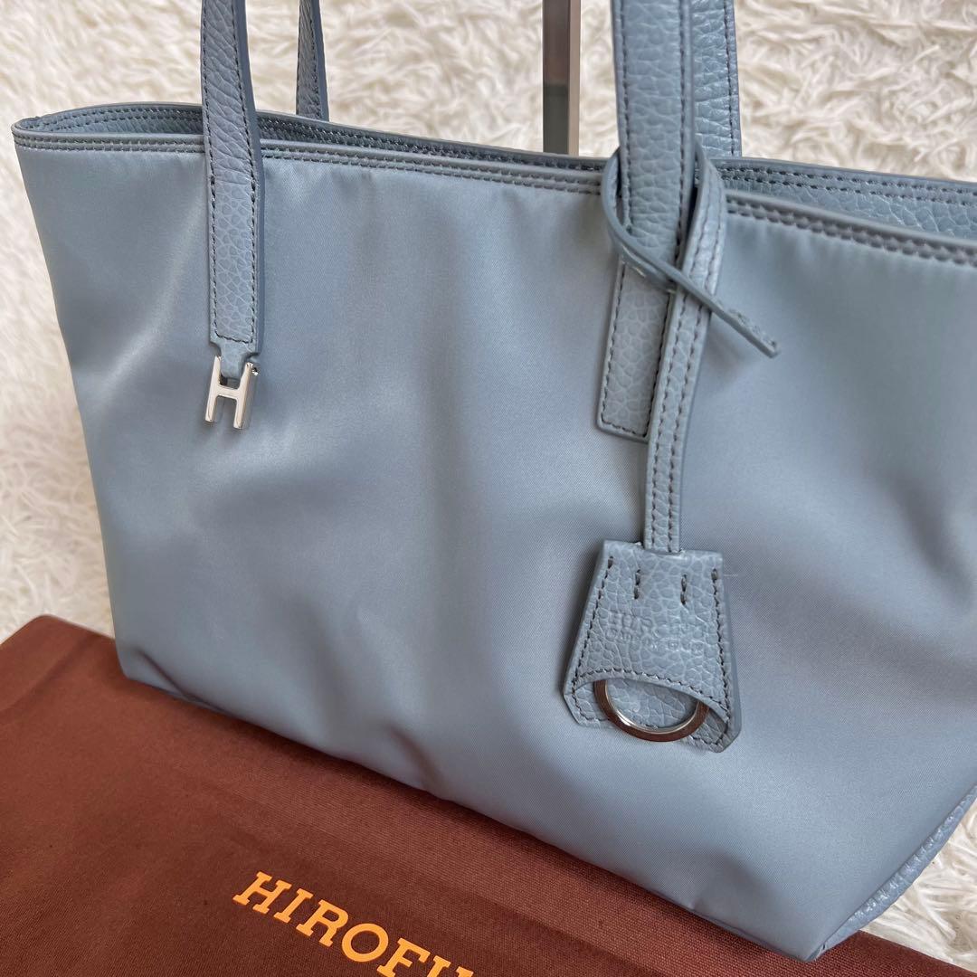 HIROFU ヒロフ 【 リベロ 】ナイロン トート バッグ M ブルー